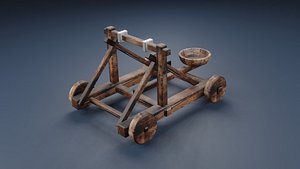 3D Catapult for the game model