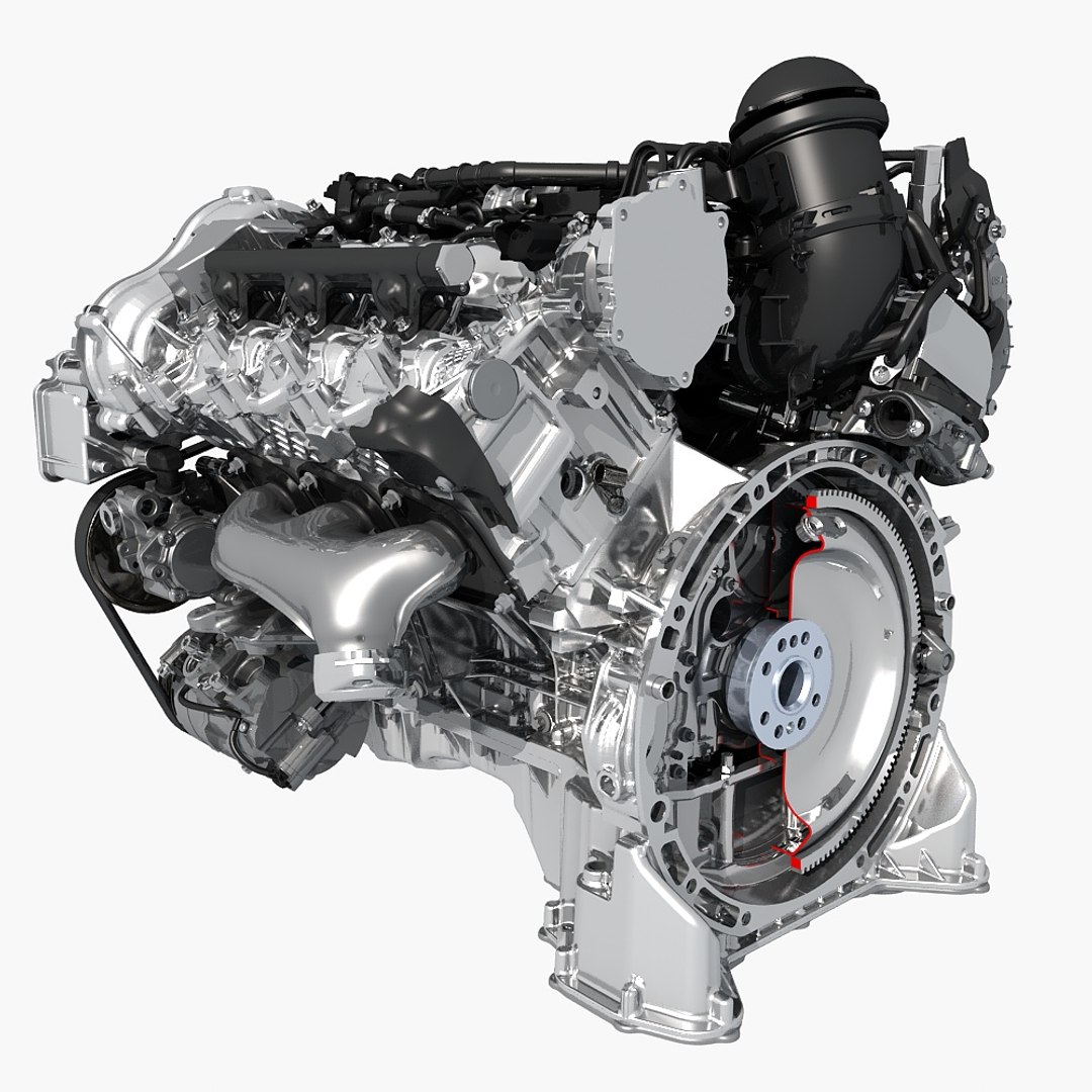 3d Petrol Engine