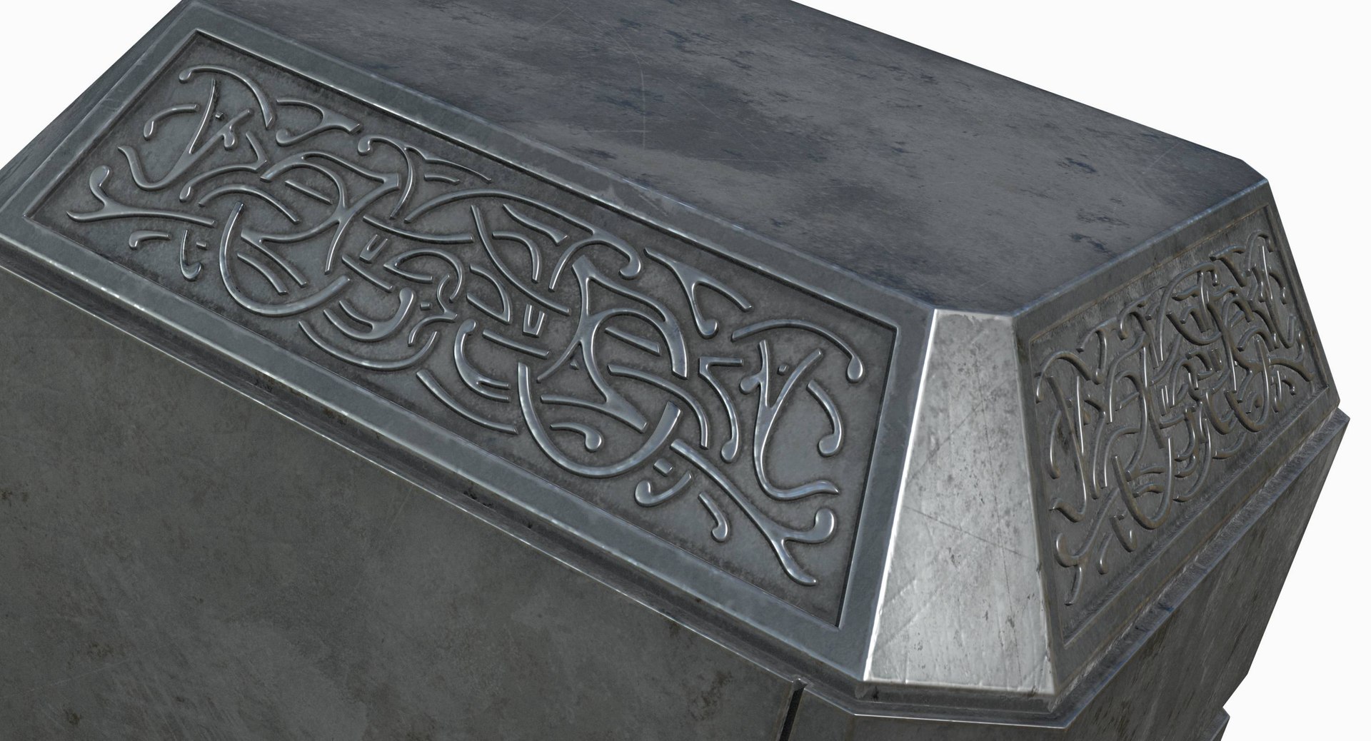 3D Thor S Hammer Mjolnir - TurboSquid 1205892