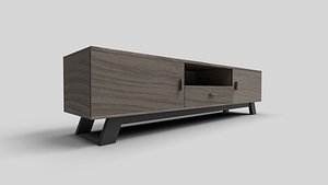 TV Rack N28 3D model