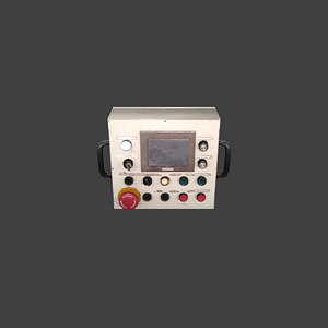 3D electric panel model