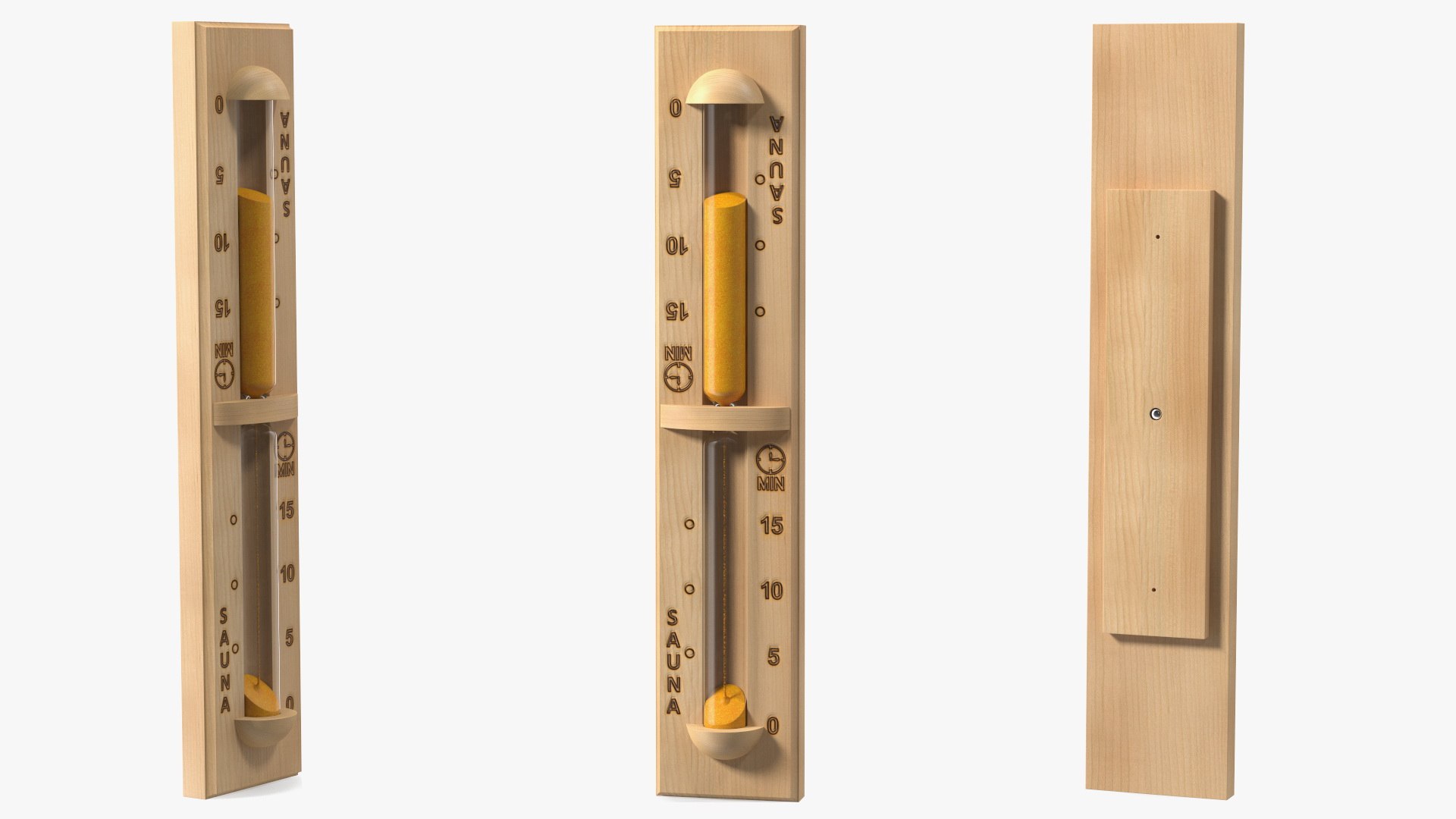 Sauna Hourglass Sand Timer 3D model preview