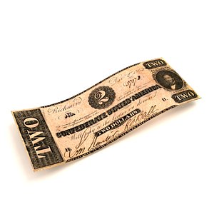 2 DOLLAR 3D model