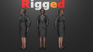 Realistic Police Woman