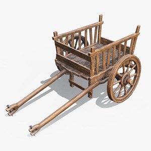 3D Medieval Cart 2