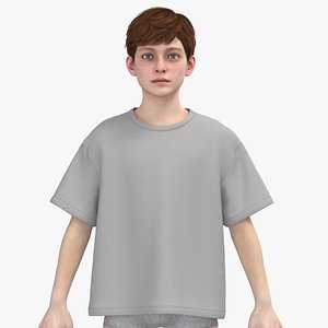 3D Kids male tshirt