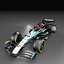 F1 메르세데스 2024 - 3D 모델