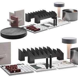 3D model 118 decorative set 031 soviet union style decor