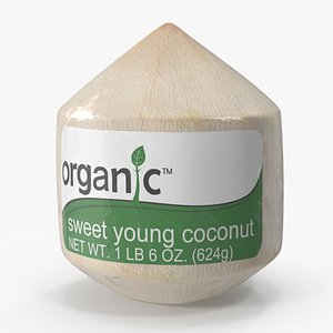 Fresh Shelled Coconut Pack Organic