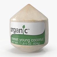 Fresh Shelled Coconut Pack Organic