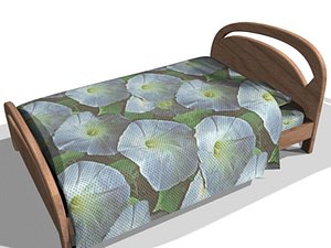 bed furniture 3d max