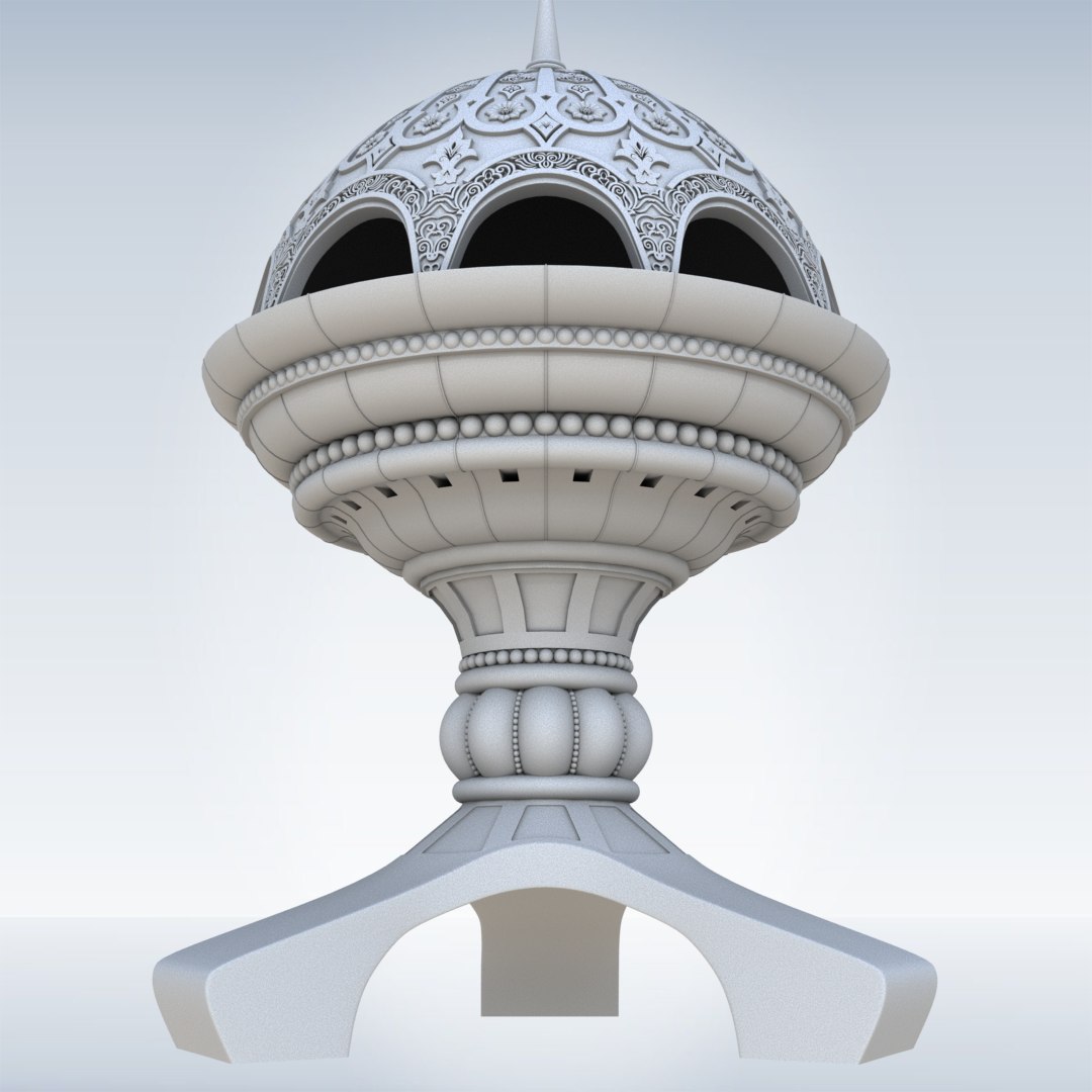 Incense burner monument al 3D model - TurboSquid 1655982