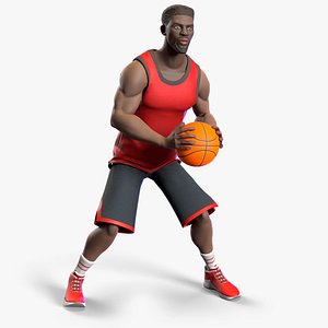 Basketball stylized player