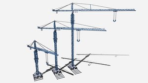 Liebherr 630 EC-H 40 Tower Crane BLUE