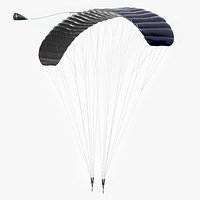 Paraglider Parachute Blue