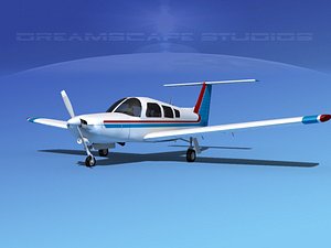 propeller piper turbo arrow 3d model