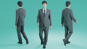 3D Posed 3D-Businessman-101-Sota model
