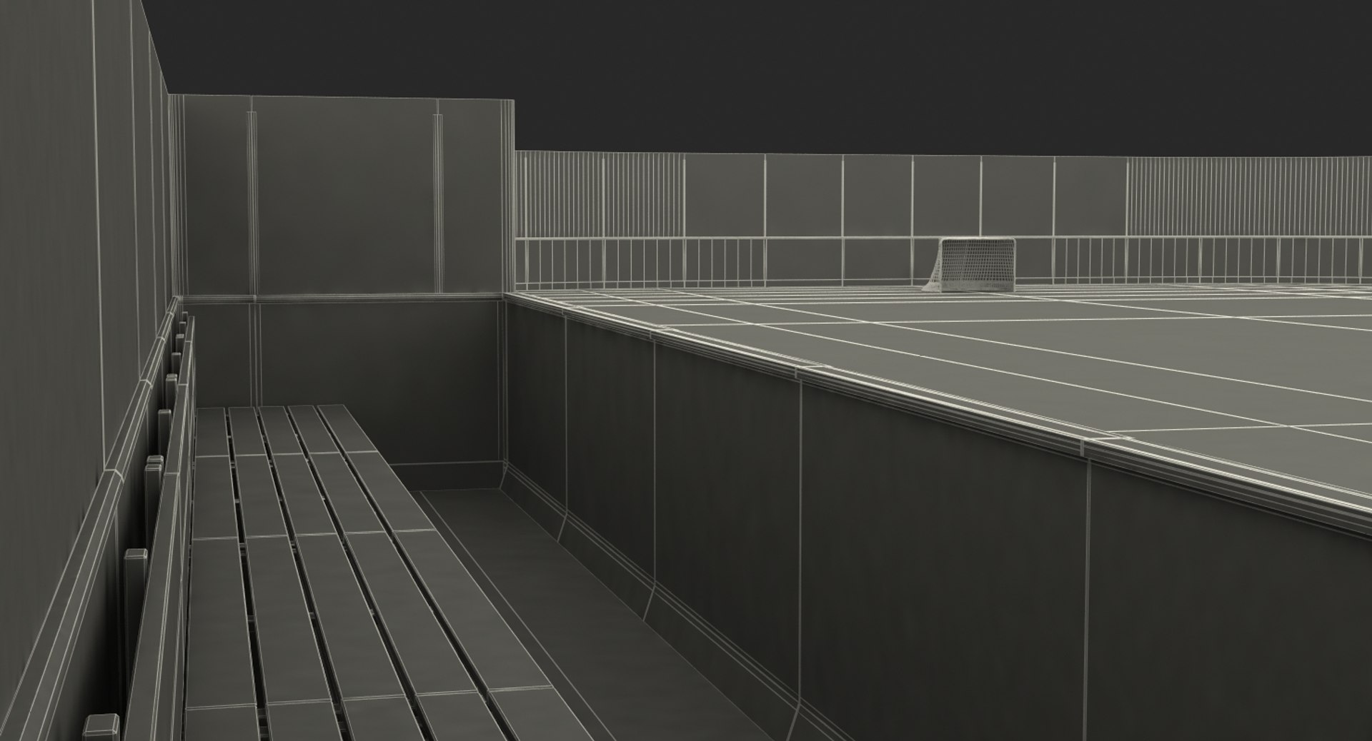 Ice Hockey Rink Model - TurboSquid 1232647