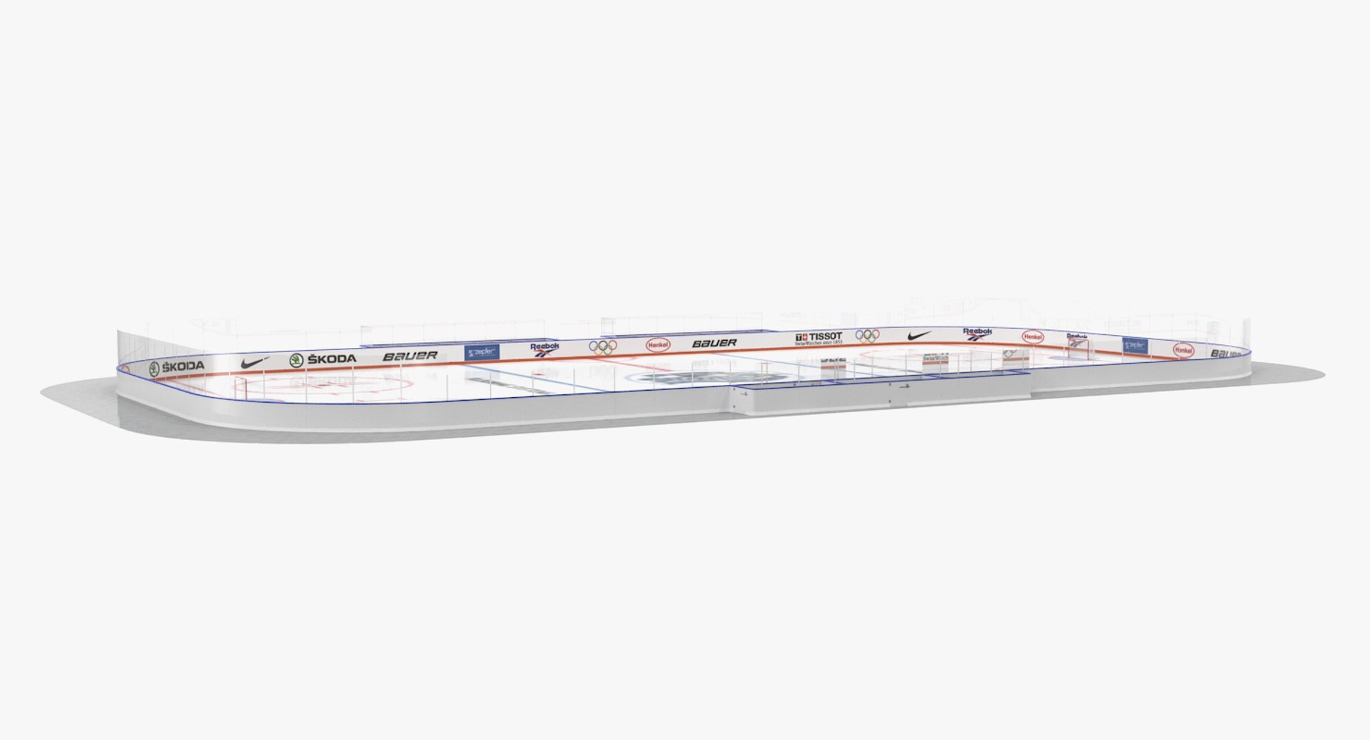 Ice Hockey Rink Model - TurboSquid 1232647