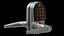 3D Smart Digital Lock With Keypad PBR