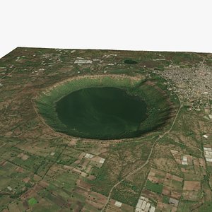 Game Ready Lonar Crater 3D model