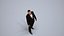 Basics0738 - A set containing 5 models of male and female adults standing in business attire in offi