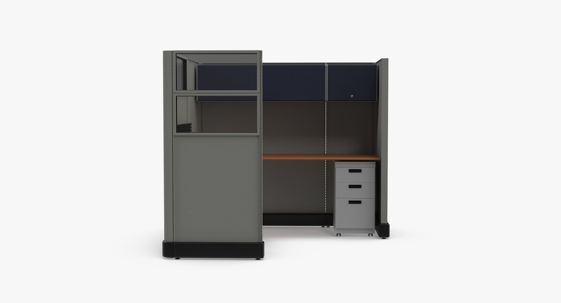 Cubicle Work 3d Model