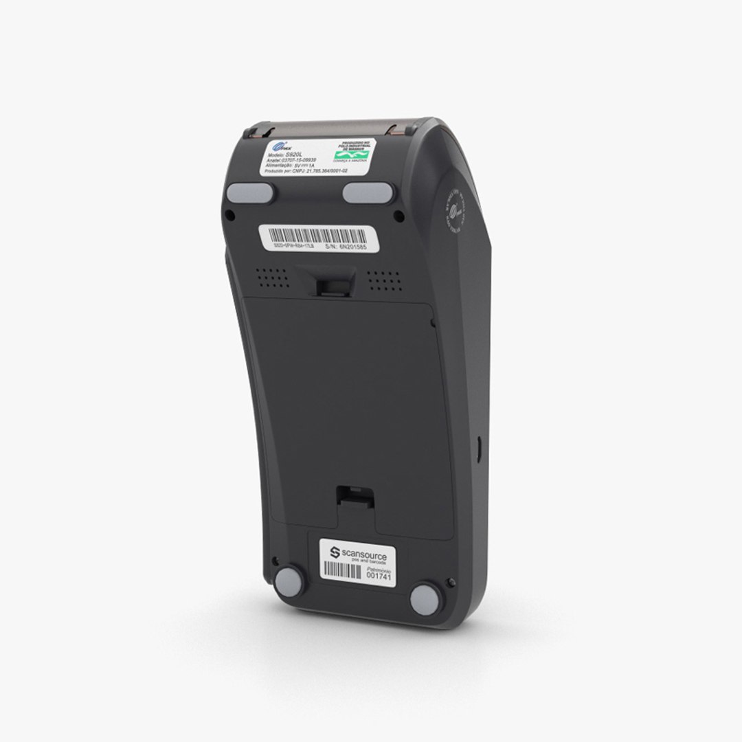 3D Model PAX S920 Point-of-Sale Terminal - TurboSquid 1757184
