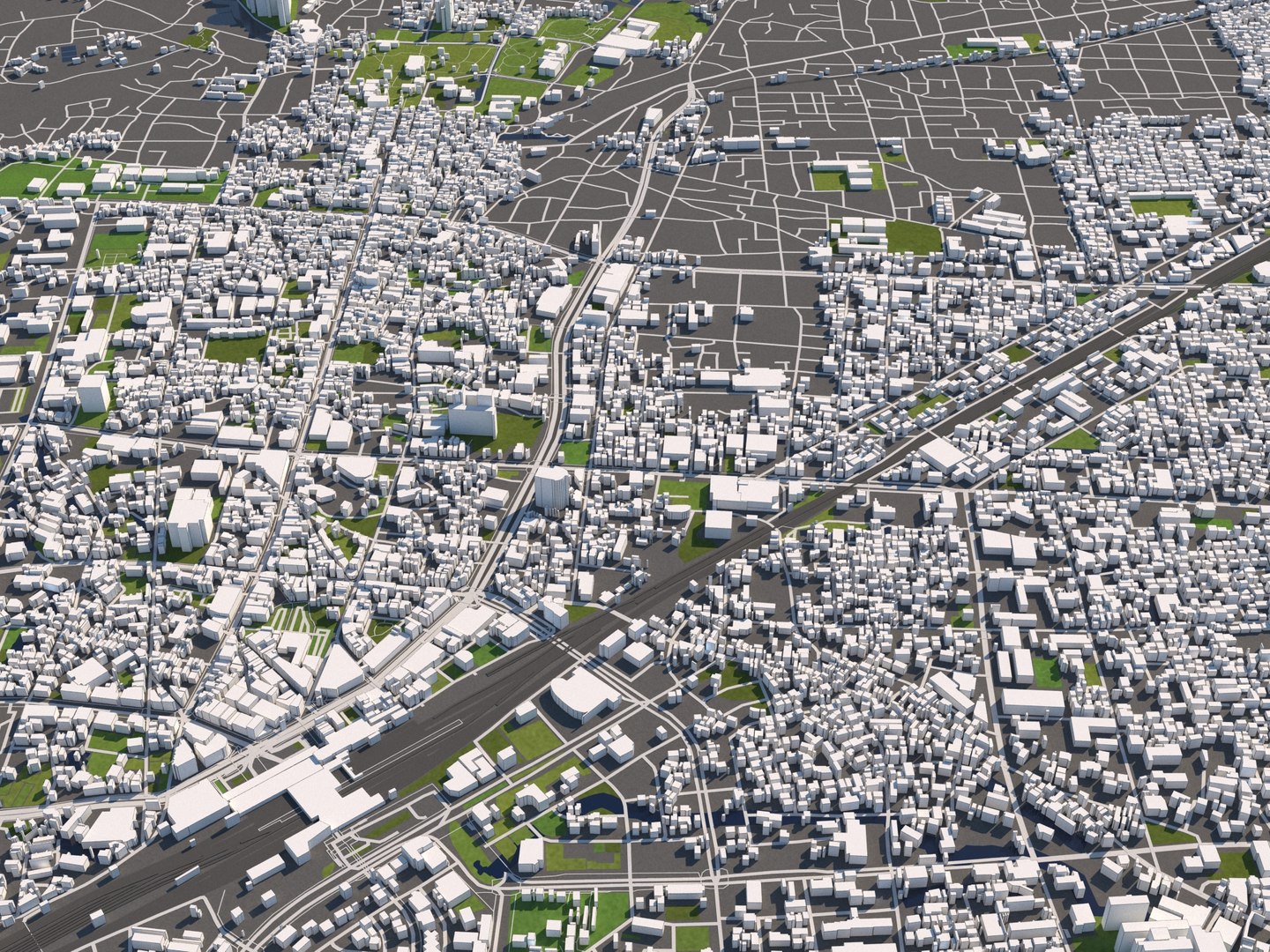 3D Buildings Houses Maps Model - TurboSquid 1625968