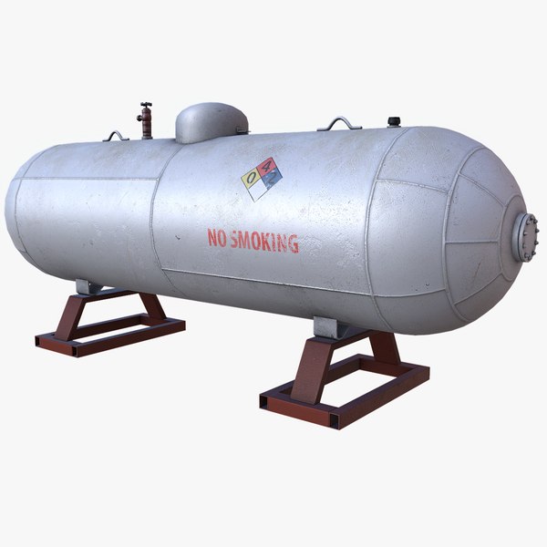 3d large propane tank