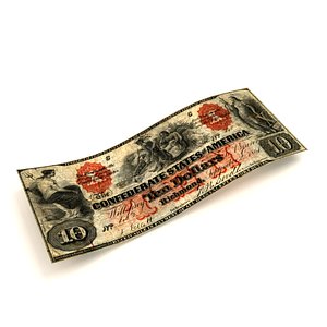 3D 10 DOLLAR