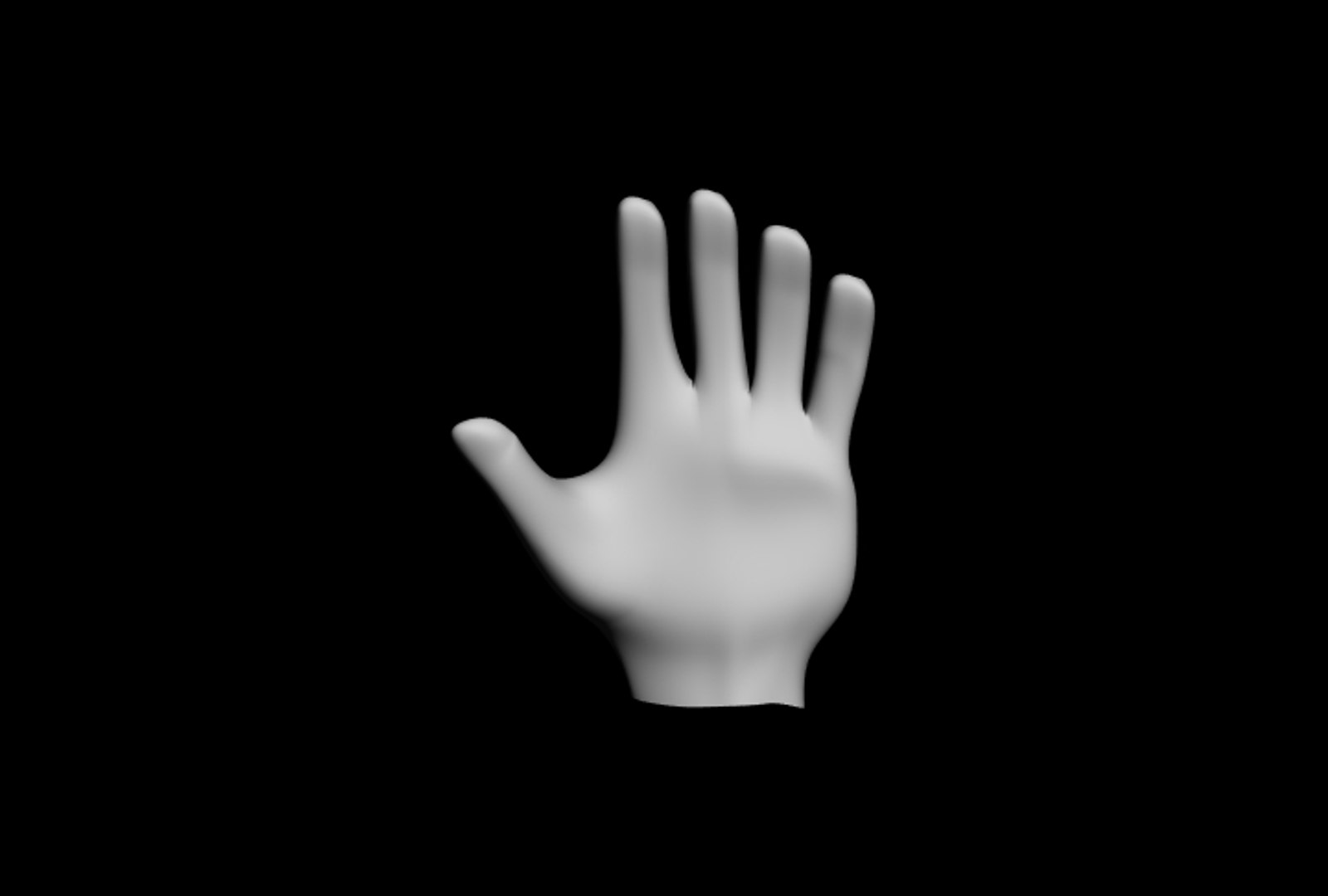 Free Human Hand 3d Model