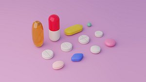 Tablets and pills pack
