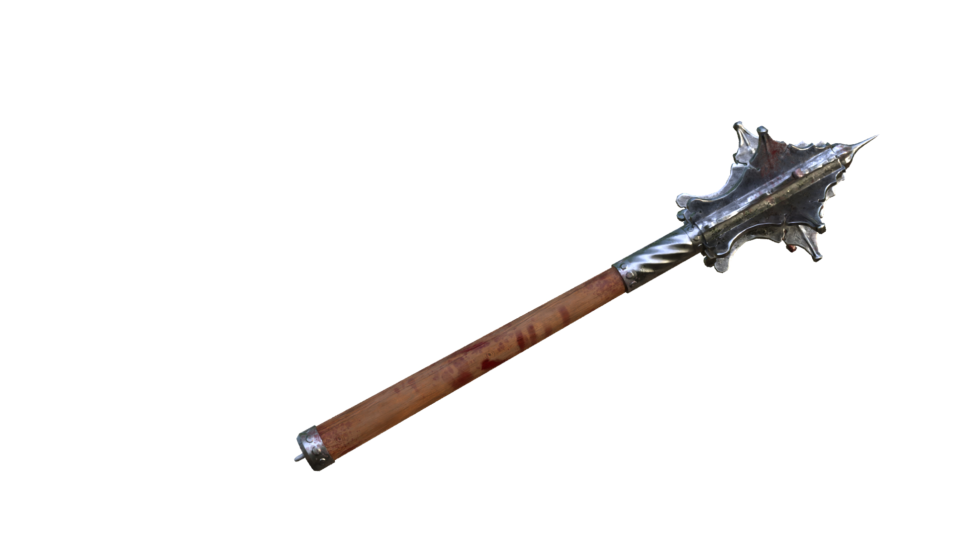 European 16th Century Mace 3D Model - TurboSquid 1938561