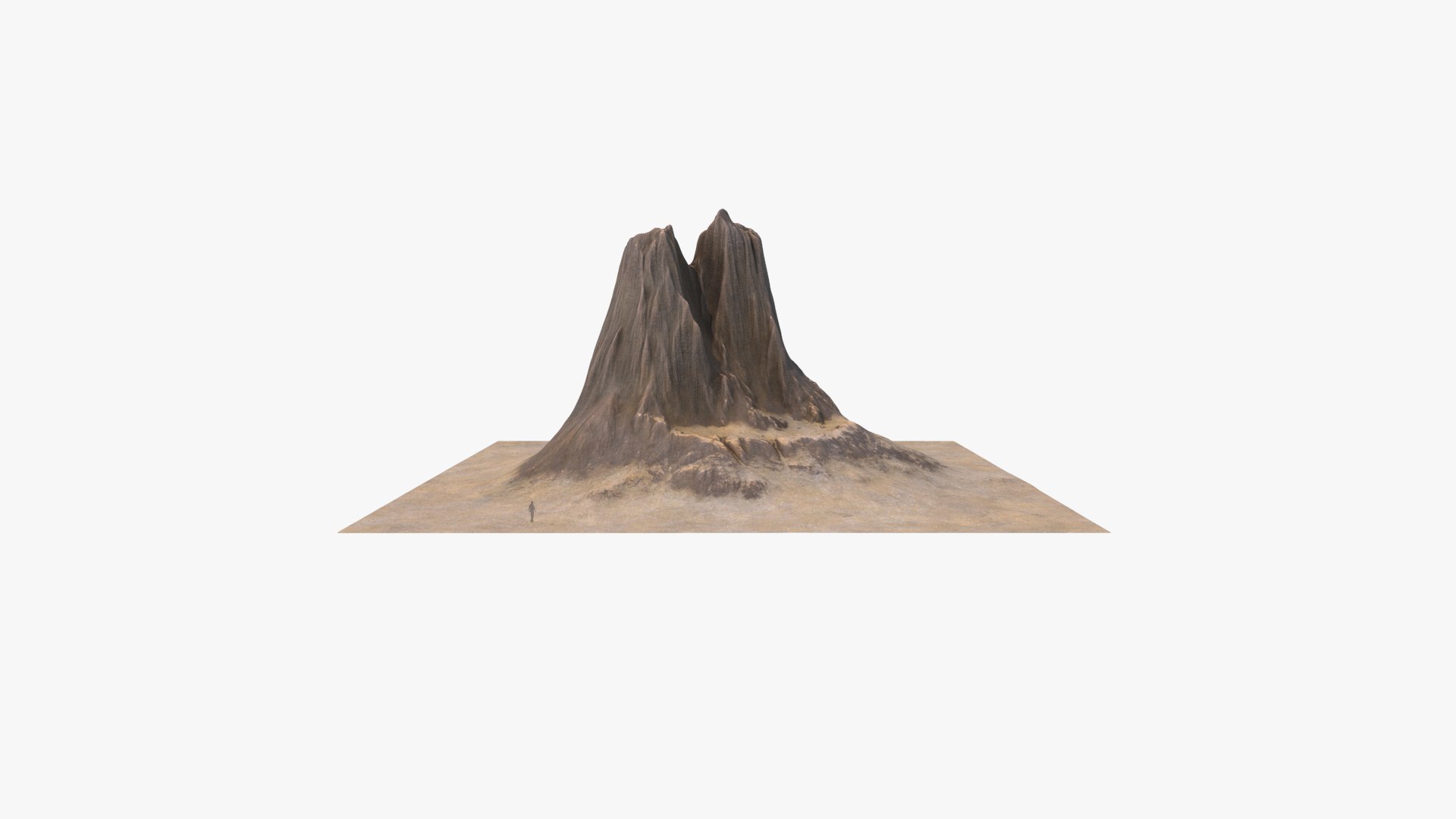 3D Mountain Model - TurboSquid 2101718