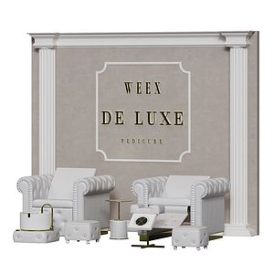 Pedicure salon 4 De Luxe 3D model
