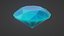 3D lowpoly diamind