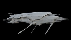 Sci Fi Alien SpaceShip