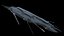 Nave espacial alienígena de ficção científica