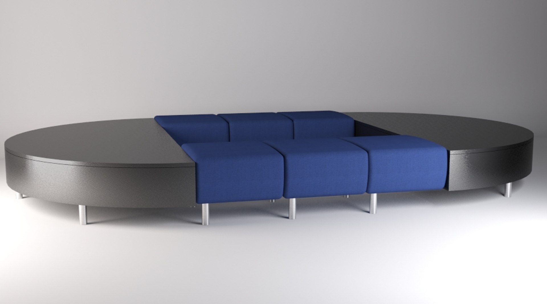 3ds max avesa modular seating