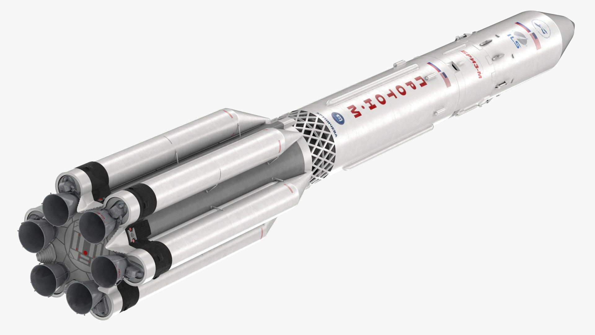 Proton M 3D Model - TurboSquid 1506117