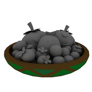 Big bowl with fruits