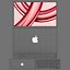 Apple iMac 2023 Red