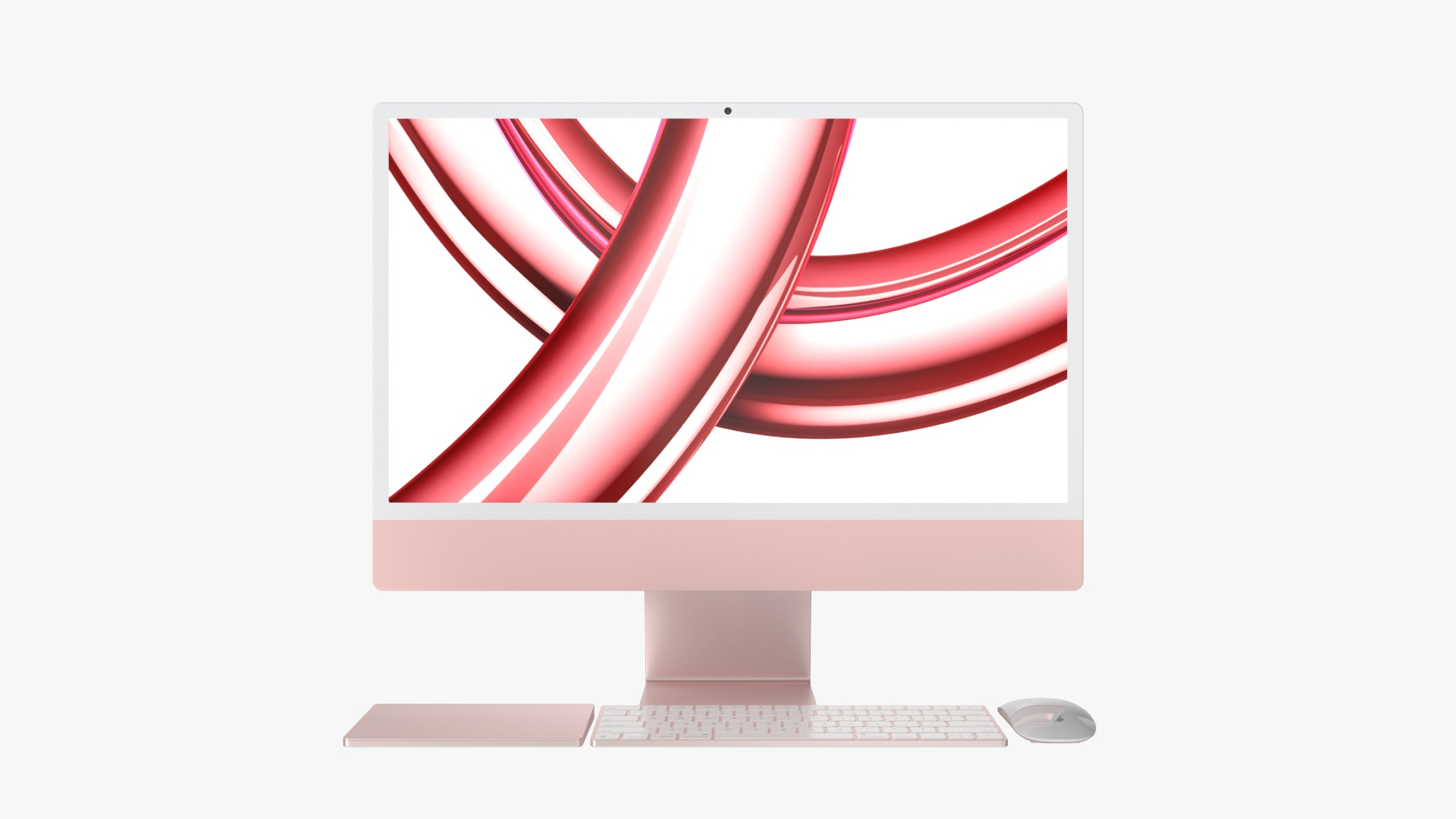 3D Apple iMac 2023 Red model - TurboSquid 2151969