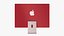 Apple iMac 2023 Red