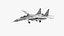 Samolot MiG 29 Tandem z uzbrojeniem uzbrojonym