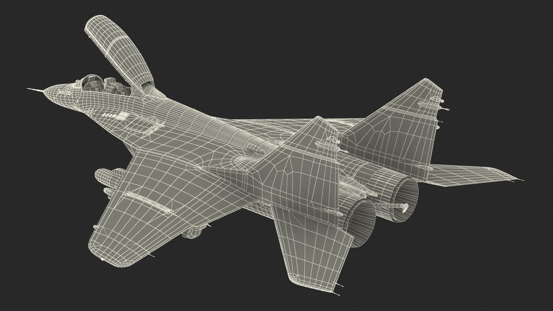 3D MiG 29 Tandem Aircraft with Armament Rigged https://p.turbosquid.com/ts-thumb/rT/mM3cXl/42/mig29tandemaircraftwitharmamentrigged3dmodel063/jpg/1638189272/1920x1080/fit_q87/8b5369b829b21728ccfec9cb1aec88d1b82a82a4/mig29tandemaircraftwitharmamentrigged3dmodel063.jpg