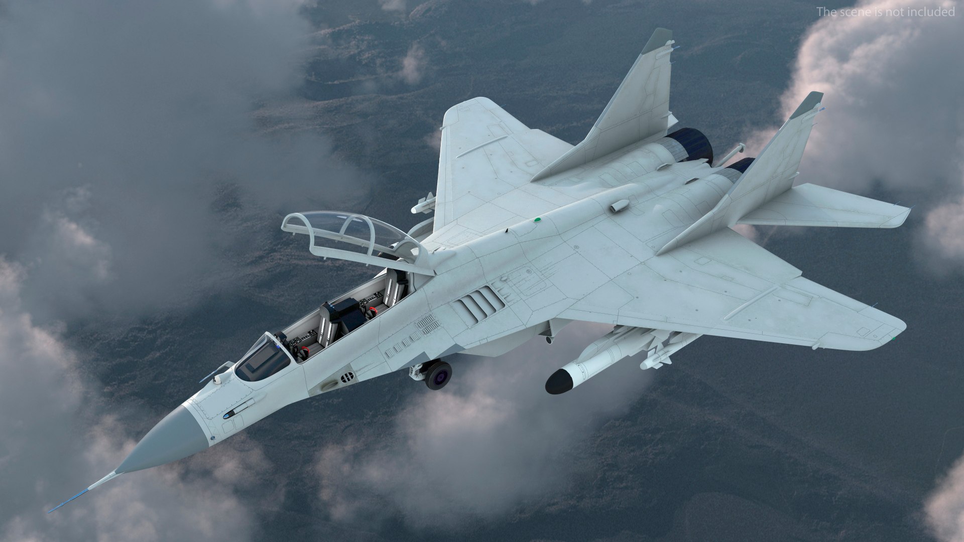 3D MiG 29 Tandem Aircraft with Armament Rigged https://p.turbosquid.com/ts-thumb/rT/mM3cXl/9u/mig29tandemaircraftwitharmamentrigged3dmodel007/jpg/1638189104/1920x1080/fit_q87/a09ff14d2226d542c01b3ce82f3db85a357460e6/mig29tandemaircraftwitharmamentrigged3dmodel007.jpg