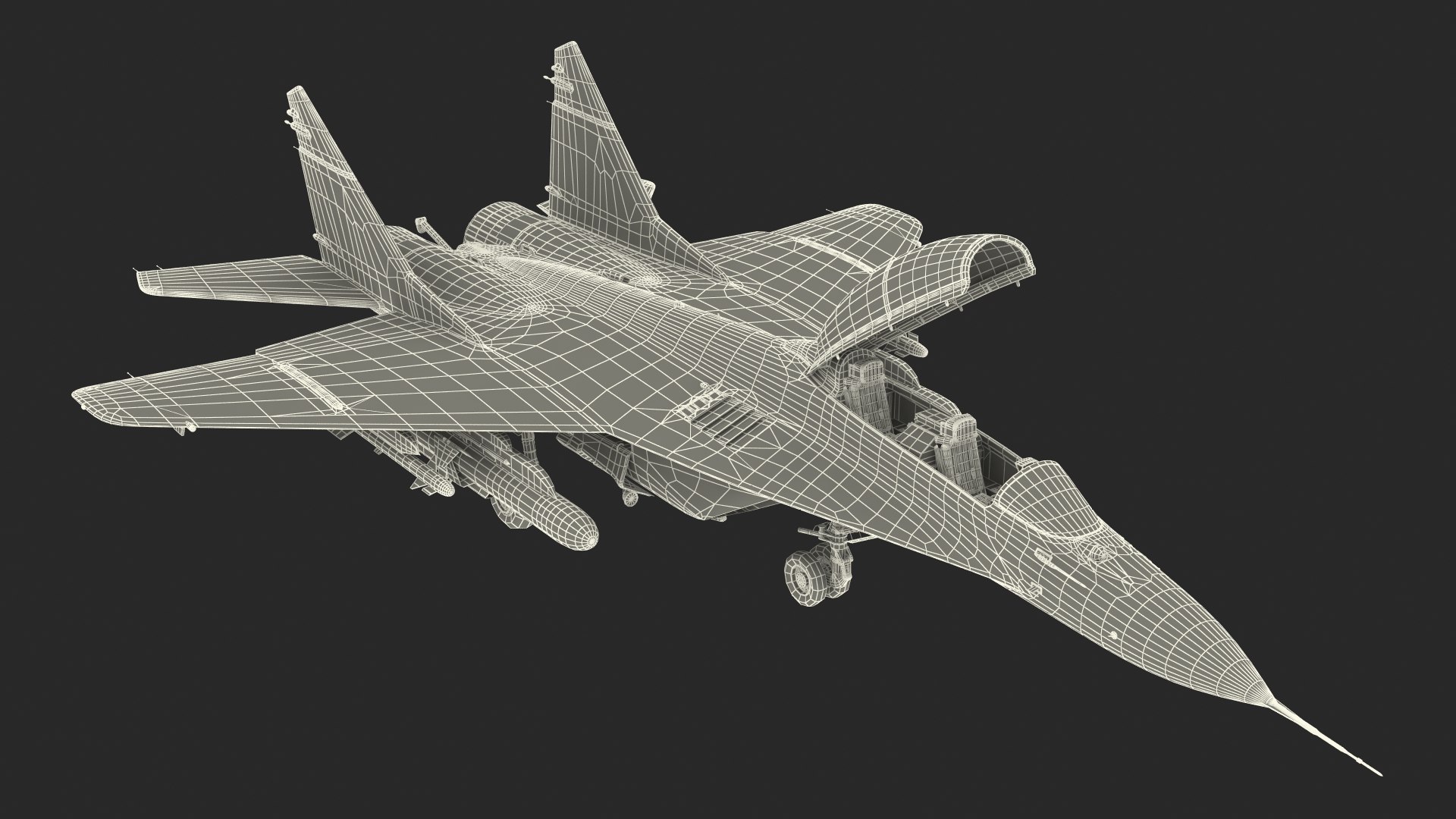 3D MiG 29 Tandem Aircraft with Armament Rigged https://p.turbosquid.com/ts-thumb/rT/mM3cXl/Cm/mig29tandemaircraftwitharmamentrigged3dmodel062/jpg/1638189269/1920x1080/fit_q87/8efb97ddee404da93ca88fc348e0b5ab65f0bfa5/mig29tandemaircraftwitharmamentrigged3dmodel062.jpg