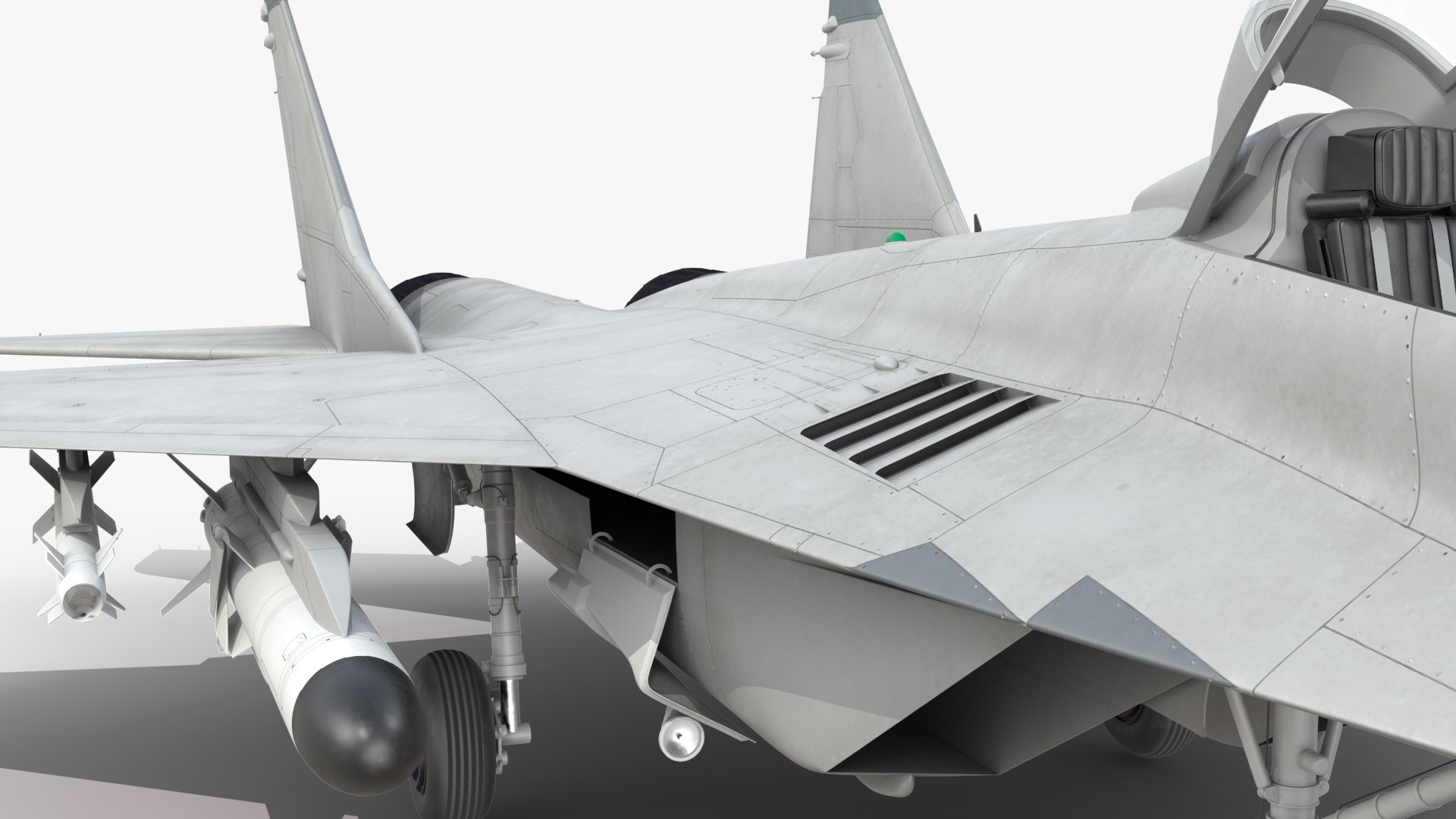 3D MiG 29 Tandem Aircraft with Armament Rigged https://p.turbosquid.com/ts-thumb/rT/mM3cXl/mc/mig29tandemaircraftwitharmamentrigged3dmodel047/jpg/1638189224/1920x1080/fit_q87/d0267dac81b283c11ba964ce07d627a859ddbbaa/mig29tandemaircraftwitharmamentrigged3dmodel047.jpg